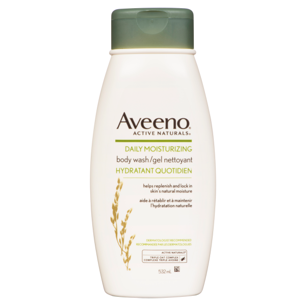 Aveeno Active Naturals Daily Moisturizing Body Wash, 532 ml