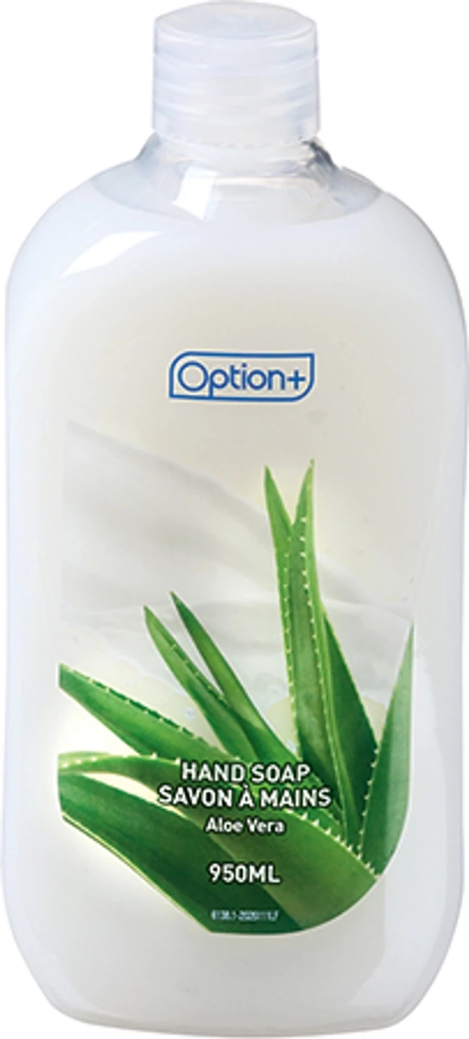 Option+ Hand Soap Aloe Vera Refill 950mL