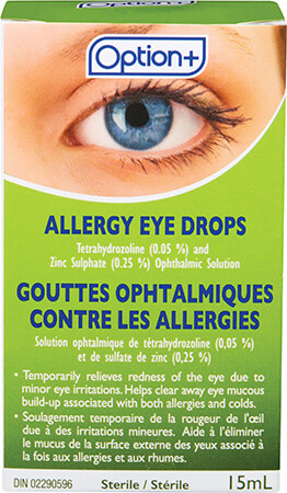Option+ Allergy Eye Drops