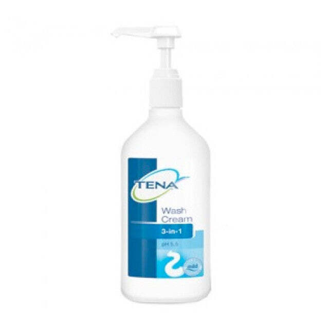 TENA® ProSkin™ Cleansing Cream Rinse-Free Body Wash, Unscented, 33.8 fl. oz. Pump Bottle