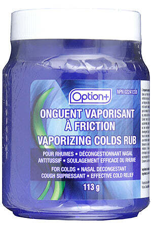 Option+ Vaporizing Cold Rub