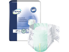 TENA® Small Incontinence Brief, Moderate Absorbency, Unisex,
