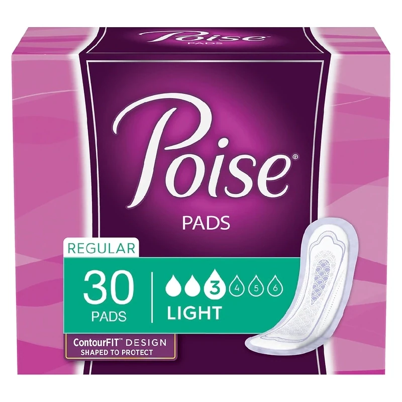 Pads, Light Absorbency