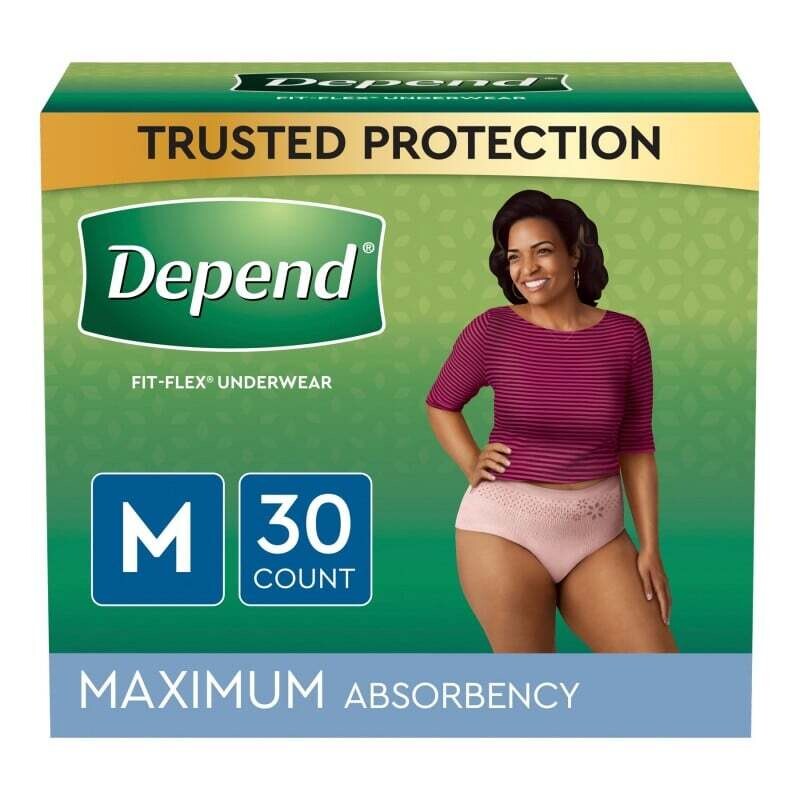 FIT-FLEX Adult Incontinence Disposable Underwear for Women