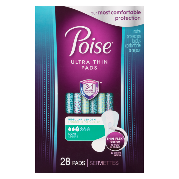 Pads, Light Absorbency