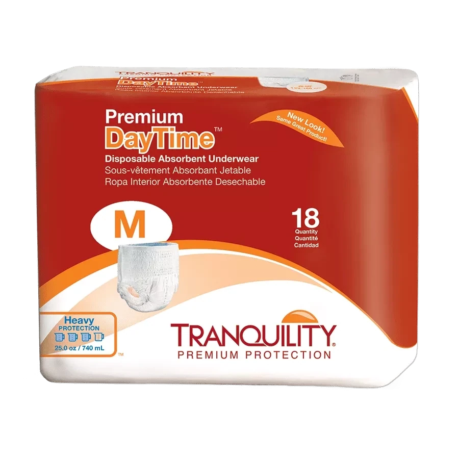 Premium DayTime Disposable Absorbent Underwear