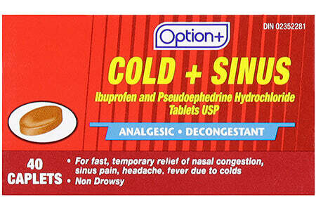 Option+ Cold & Sinus