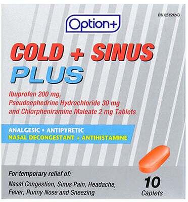 Option+ Cold & Sinus Plus