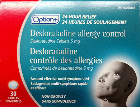 Option+ Desloratadine 5mg