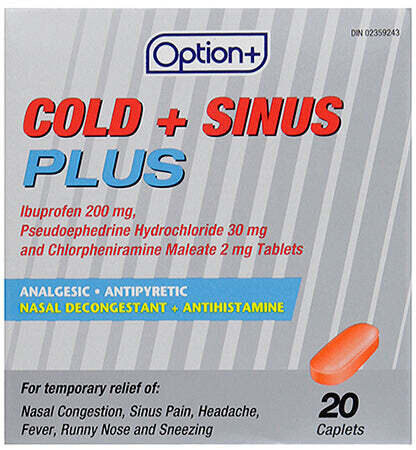 Option+ Cold & Sinus Plus