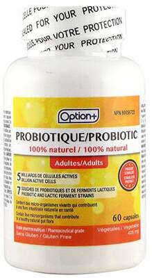 Option+ Probiotic 100% Natural