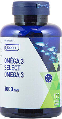 OPTION+ OMEGA 3 SOFTGELS 1000MG
