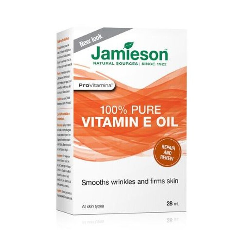 Jamieson ProVitamina Moisturizing 100% Pure VItamin E Oil 28 ml