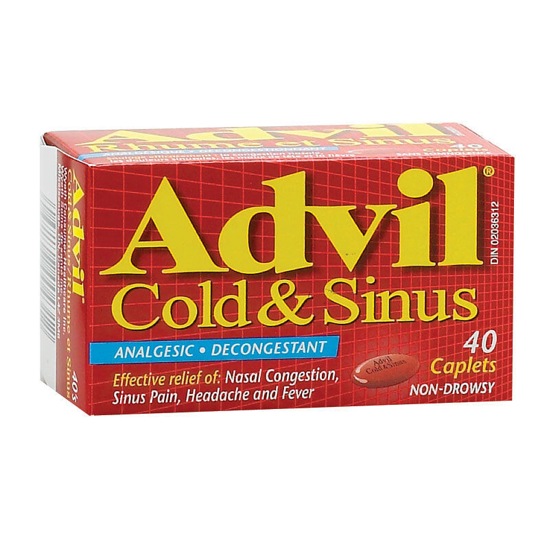 Advil Cold & Sinus (50) tablets