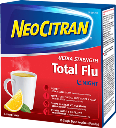 NeoCitran Ultra Strength Total Flu Night
