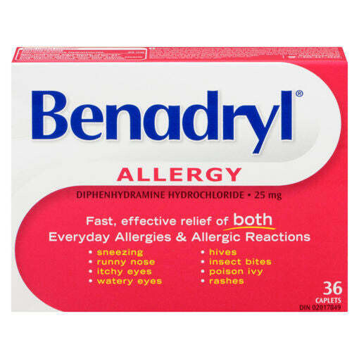 BENADRYL ALLERGY 36'S