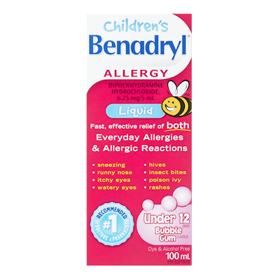 BENADRYL CHILD LIQUID 100ML