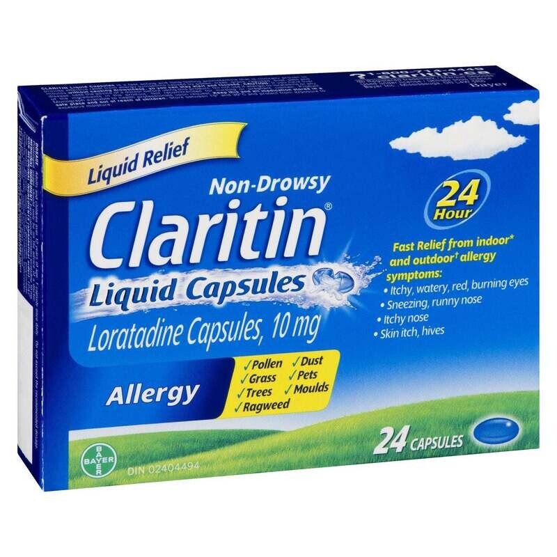 CLARITIN LIQUID CAPS LOATADINE