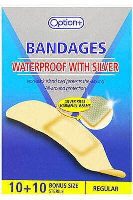 BANDAGES WATERPROOF WITH SLIVER