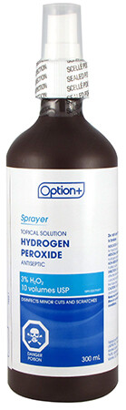 Option+Hydrogen Peroxide 10V Spray 300Ml