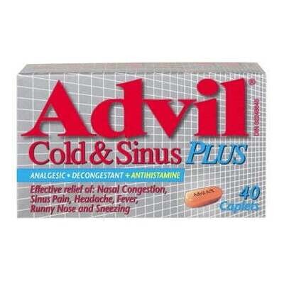 Advil Cold & Sinus Plus
