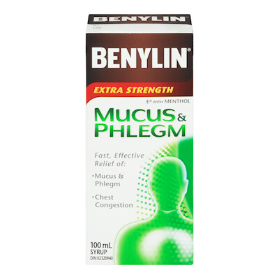 BENYLIN Extra Strength Mucus & Phlegm 100ml Syrup