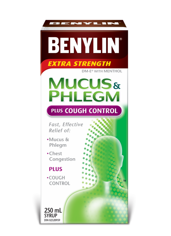 BENYLIN E Mucus & Phlegm Extra Strength with Cough Control Syrup