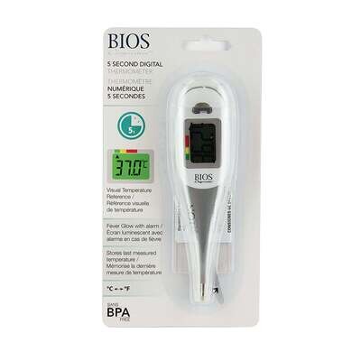 Jumbo 5 Second Thermometer with Fever Glow