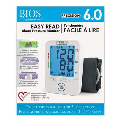 Easy Read Blood Pressure Monitor (Precision 6.0)