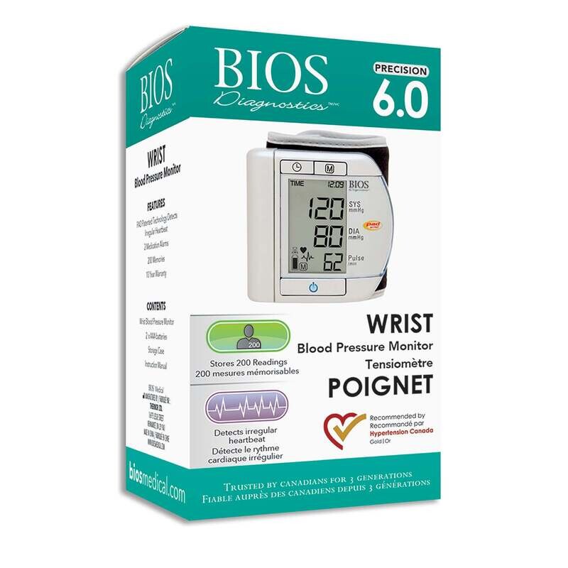 Wrist Blood Pressure Monitor (Precision 6.0)