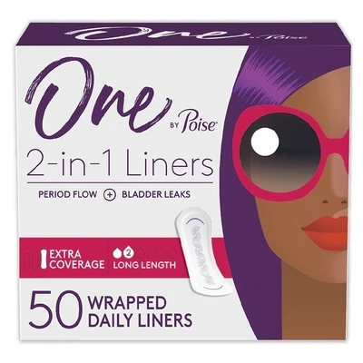 Panty Liners Long, Extra Coverage Long