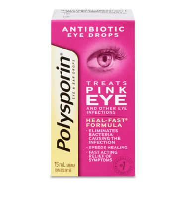 Polysporin Antibiotic Eye Drop 15ml