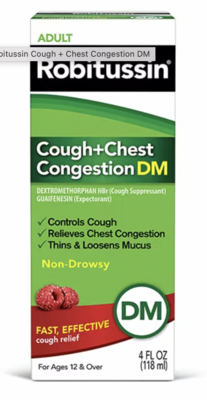 Robitussin Cough and Chest Congestion DM