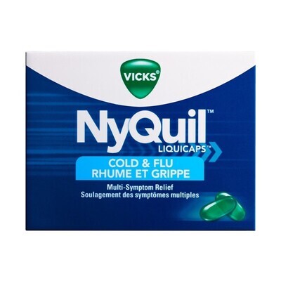 Vicks NyQuil Cold & Flu Capsules (16)