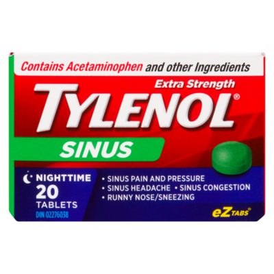 Tylenol Extra Strength Sinus Nighttime Tablets