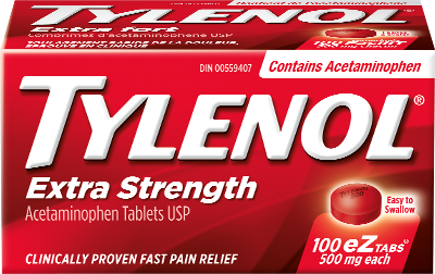 Tylenol eZ Tabs Extra Strength