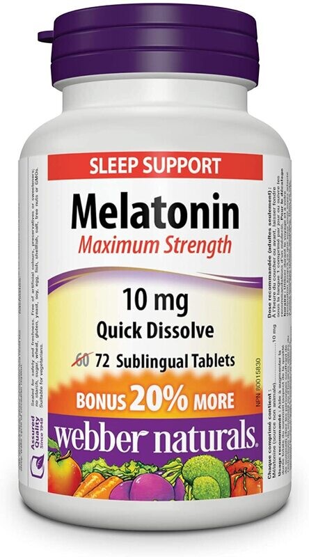 Webber Naturals Melatonin