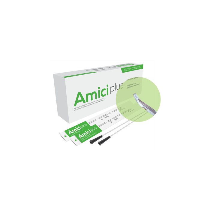 Amici Plus 10fr Male Catheter *100