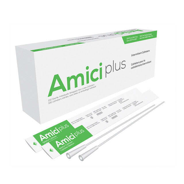 AMICI Plus 16" Male Nelaton Intermittent Catheters