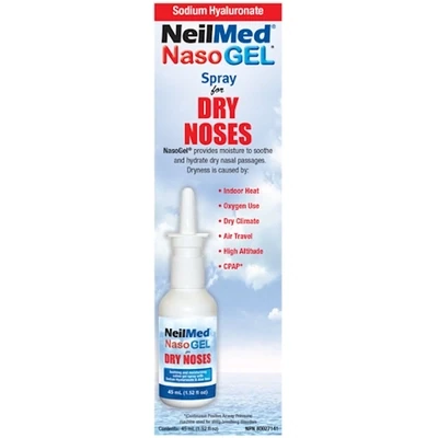 NeilMed NasoGEL Spray for Dry Noses | 45 mL