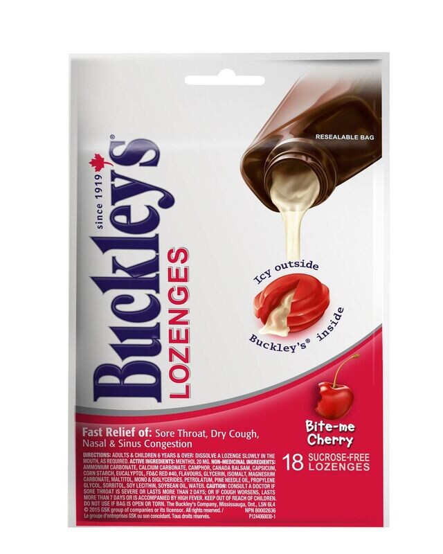 Buckley's Lozenges Cherry