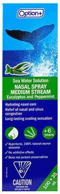 Option+ Nasal Spray Eucalyptus 135ml