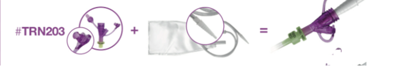 ENFit Y Port Transition Adapter