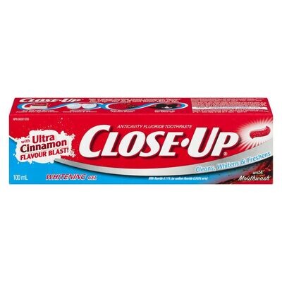 Close-Up Ultra Cinnamon Flavour Toothpaste