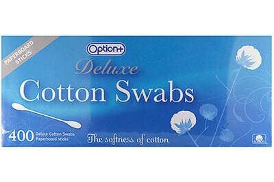 Option+ Cotton Swabs Deluxe (400)