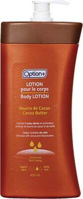 OPTION+ COCO BUTTER BODY LOTION