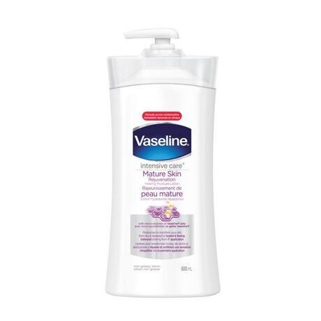 Vaseline Intensive Care Mature Skin Rejuvenation Lotion, 600 ml
