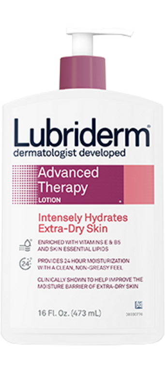 Lubriderm Advanced Moisture Therapy Lotion for Extra Dry Skin, 480 ml