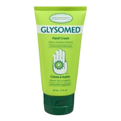 Glysomed Hand Cream with Chamomile & Glycerin, 50 mL