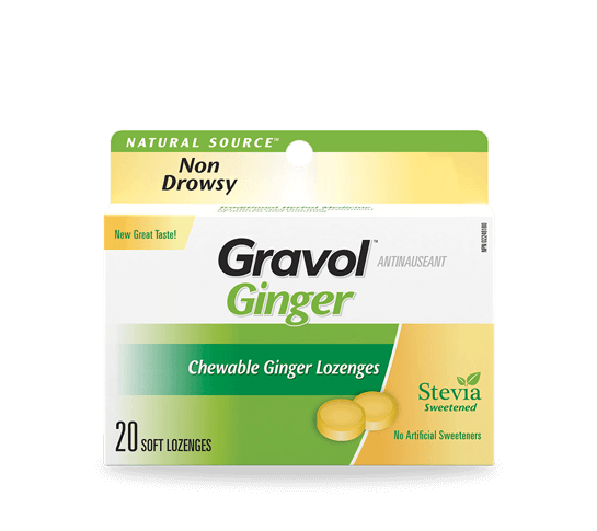 Gravol Chewable Ginger Lozenges